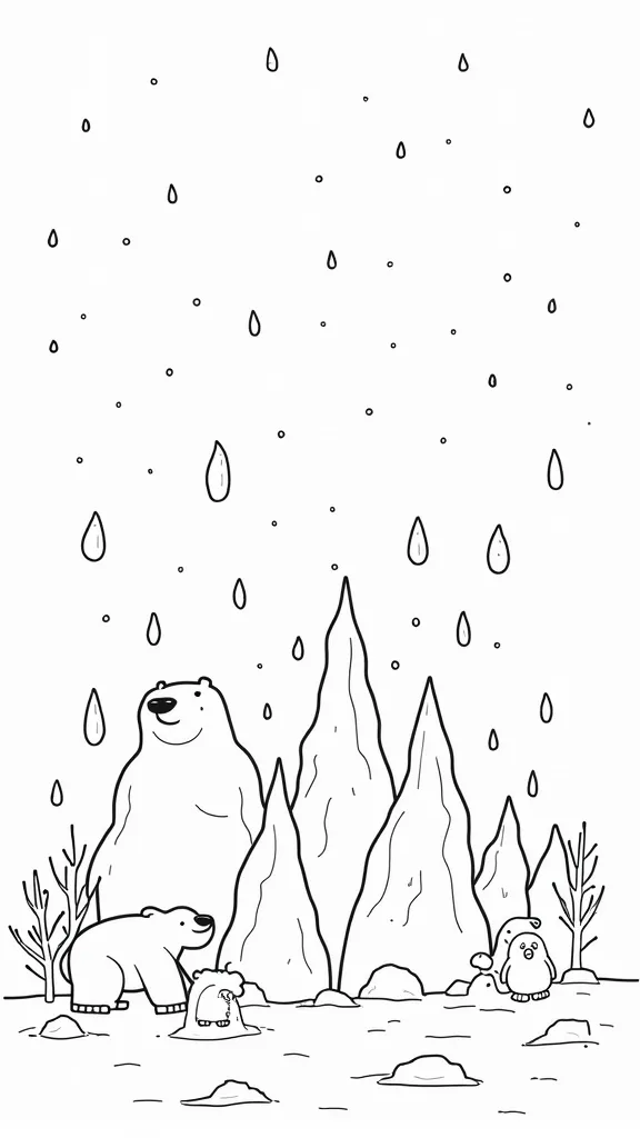 ice coloring page